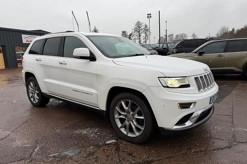 White Used 2017 Jeep Grand Cherokee Summit SUV | £20,995 (A bit pricey) - Image 1/1