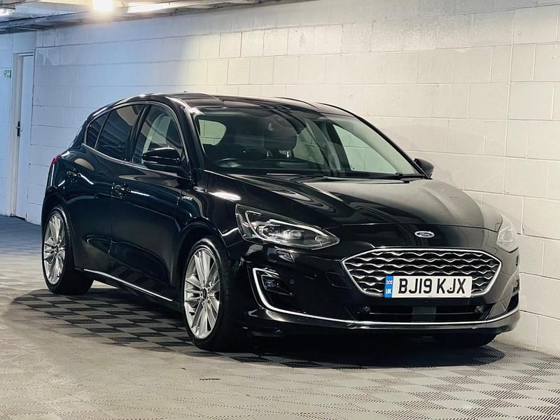 Black Used 2019 Ford Focus Hatchback | £7,489 (Good price) - Image 1/4