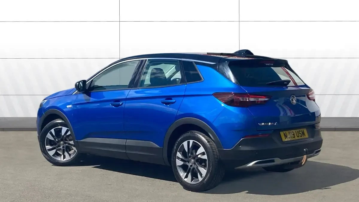 Used Vauxhall Grandland X Sport 131 HP (96 kW) 2019 Blue SUV