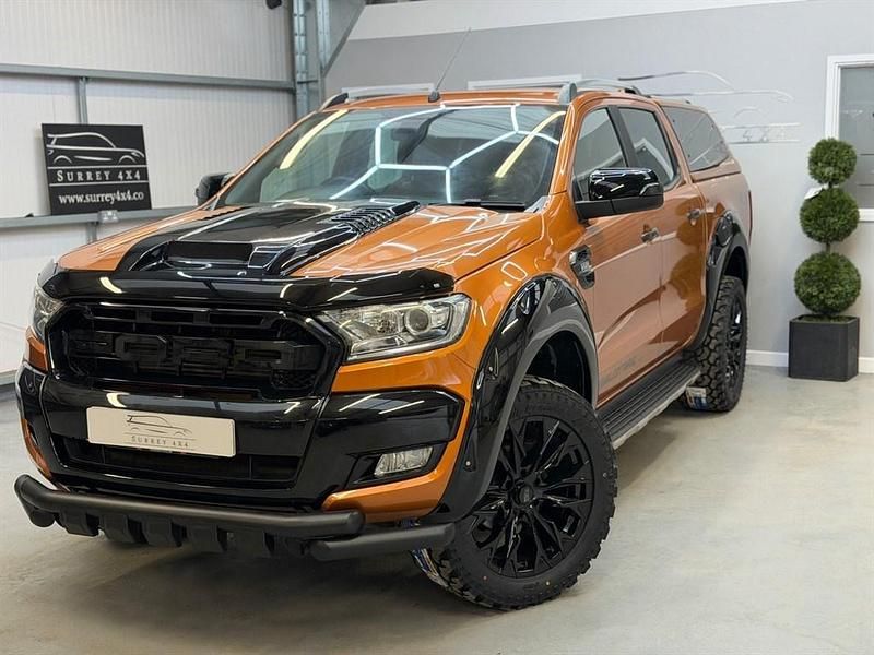 Used Ford Ranger Wildtrack 200 HP (147 kW) 2018 Orange Pickup