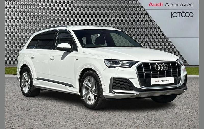 Begagnad Audi Q7 S-Line 334 HK (245 kW) 2023 Vit SUV