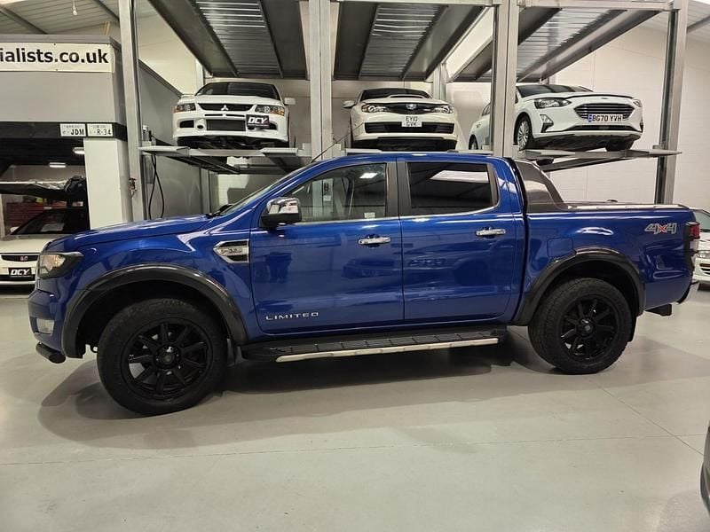Used Ford Ranger Limited 200 HP (147 kW) 2016 Blue Pickup