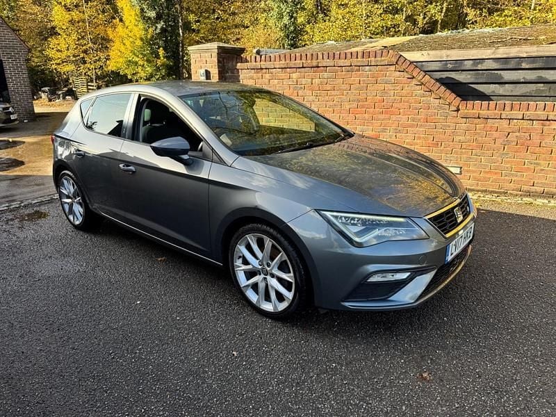 Grey Used 2017 Seat Leon FR Hatchback | £9,750 (Fair price) - Image 1/3