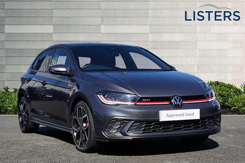 Smokey grey metallic Used 2022 VW Polo GTI Hatchback | £19,490 (Fair price) - Image 1/4