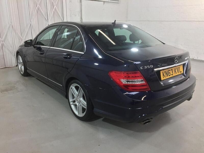 Used Mercedes C350 AMG 2013 Blue Sedan