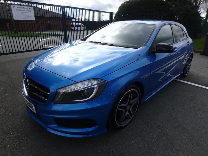 Used Mercedes A180 122 HP (89 kW) 2025 Blue Hatchback