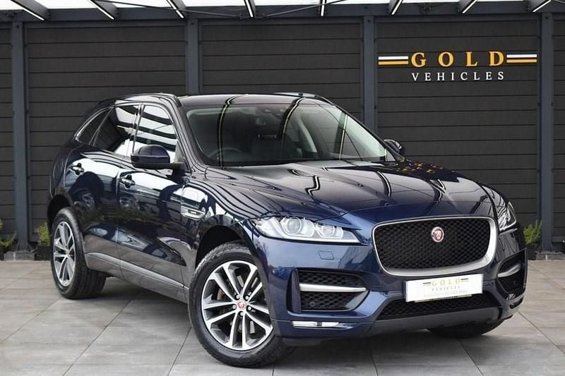 Used Jaguar F-Pace R-Sport 300 HP (220 kW) 2018 Blue SUV