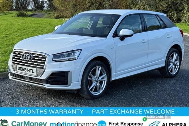 White Used 2019 Audi Q2 S-Line SUV | £14,990 (A bit pricey) - Image 1/1