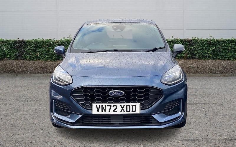 Used Ford Fiesta ST-Line 101 HP (74 kW) 2022 Blue Hatchback