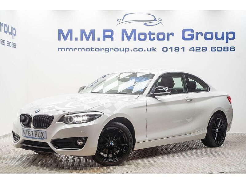 Used BMW 218 Sport Line 2017 White Coupe