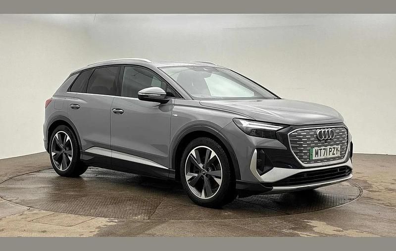 Used Audi Q4 e-tron S-Line 147 kW (200 HP) 2021 Grey SUV