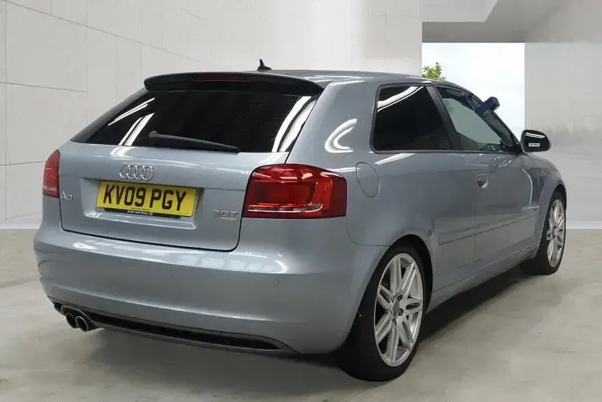 Used Audi A3 S-Line 200 HP (147 kW) 2009 Silver Hatchback