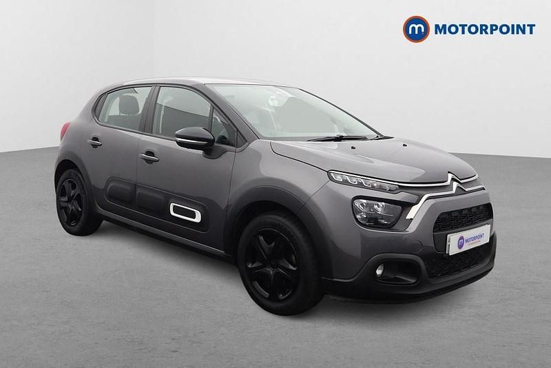 Grey Used 2022 Citroën C3 PureTech Hatchback | £9,649 (Good price) - Image 1/4
