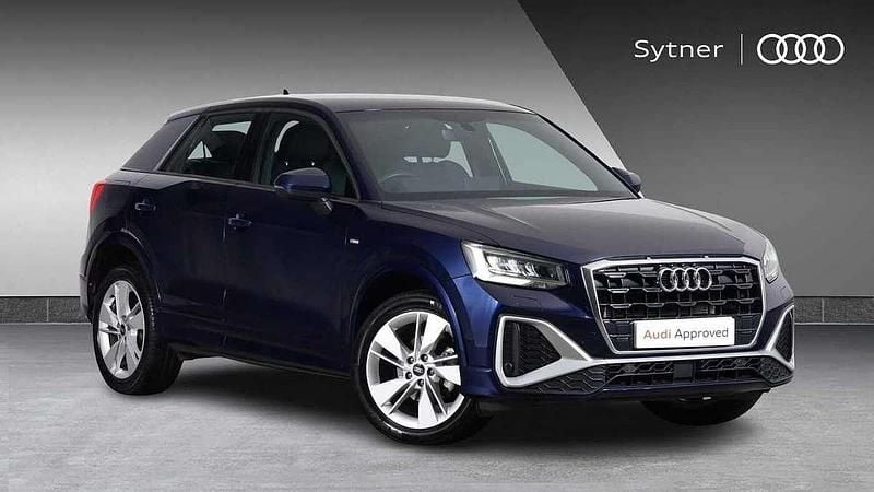 Blue Used 2022 Audi Q2 S-Line SUV | £21,500 (Fair price) - Image 1/4