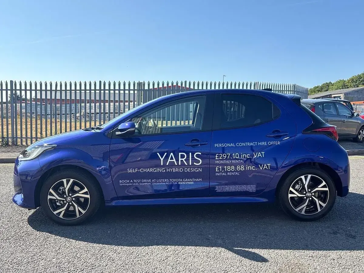 Used Toyota Yaris Design 2026 Blue Hatchback