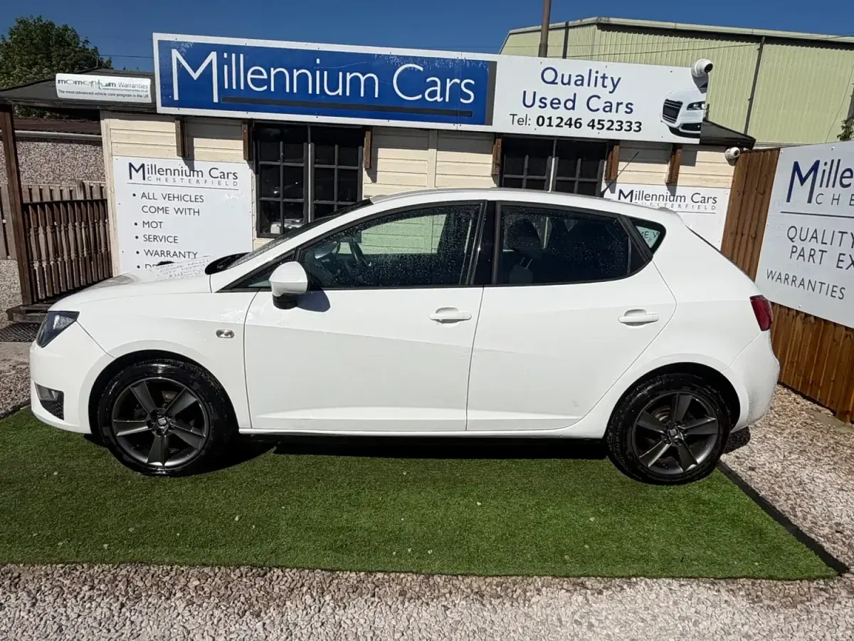 Used Seat Ibiza FR 105 HP (77 kW) 2014 White Hatchback