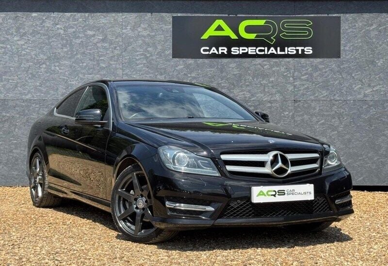 Black Used 2014 Mercedes C220 Sport Edition Coupe | £6,495 (Super price) - Image 1/4