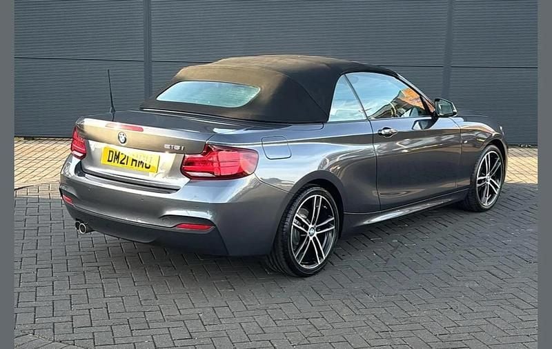 Used BMW 218 M Sport 134 HP (98 kW) 2021 Grey Cabriolet