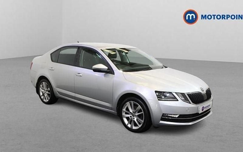 Used Skoda Octavia SE L 150 HP (110 kW) 2019 Silver Hatchback