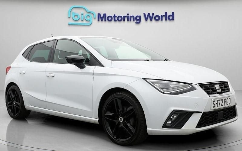 Used Seat Ibiza FR 110 HP (80 kW) 2022 White Hatchback