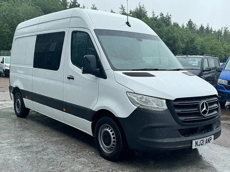 Used Mercedes Sprinter Progressive 143 HP (105 kW) 2021 White Van