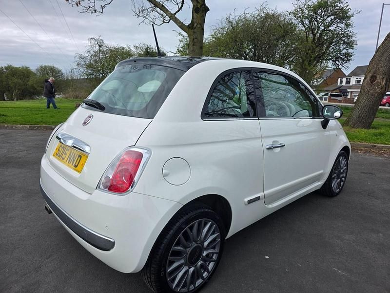Used Fiat 500 69 HP (50 kW) 2015 White Hatchback