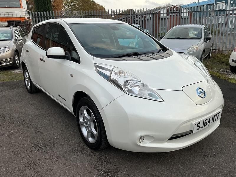 White Used 2014 Nissan Leaf Acenta Hatchback | £2,290 (Fair price) - Image 1/4