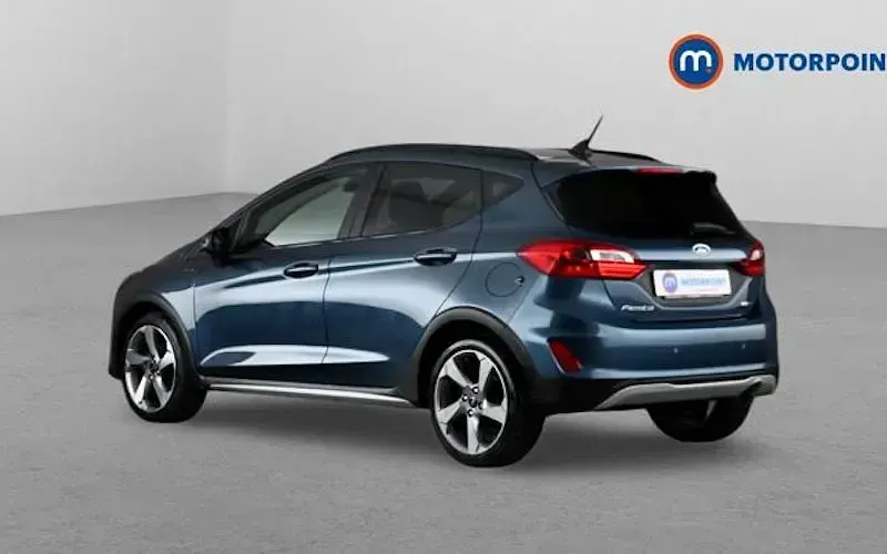 Used Ford Fiesta Active 125 HP (91 kW) 2021 Blue Hatchback