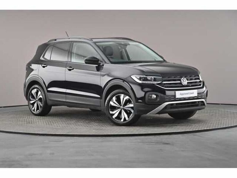 Used 2022 VW T-Cross Black Edition SUV | £18,803 (Good price) - Image 1/4