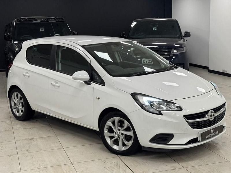 Used Vauxhall Corsa Sport 75 HP (55 kW) 2018 White Hatchback