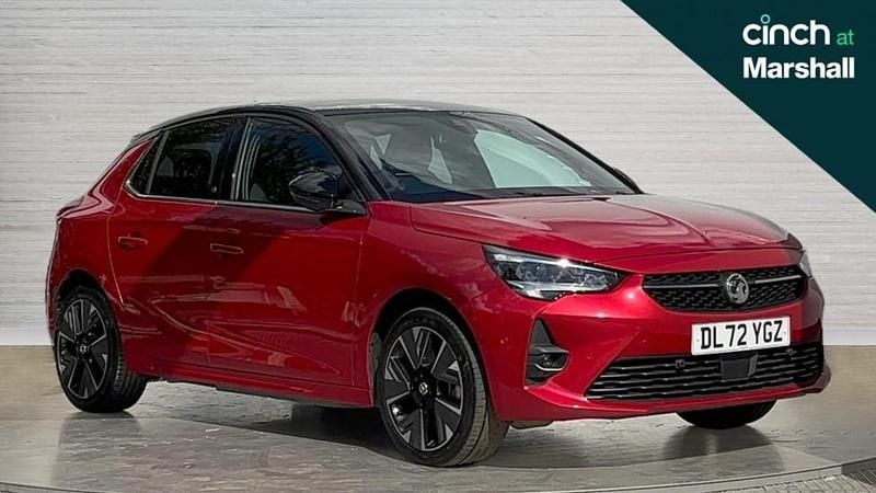 Red Used 2023 Vauxhall Corsa-e Ultimate Hatchback | £13,504 (Fair price) - Image 1/4