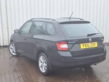 Used Skoda Fabia SE 90 HP (66 kW) 2016 Black Estate