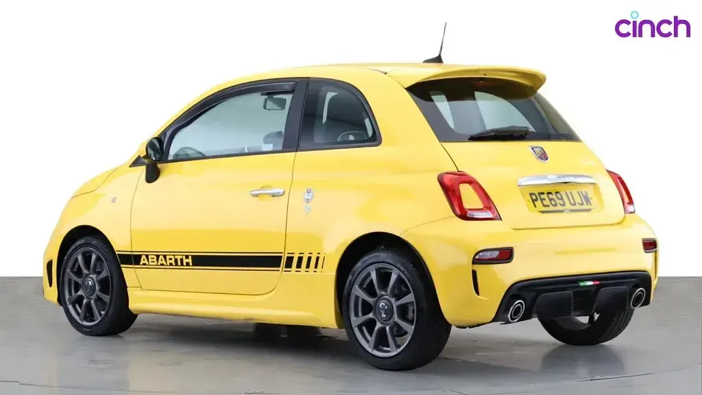 Used Abarth 595 2019 Yellow Hatchback