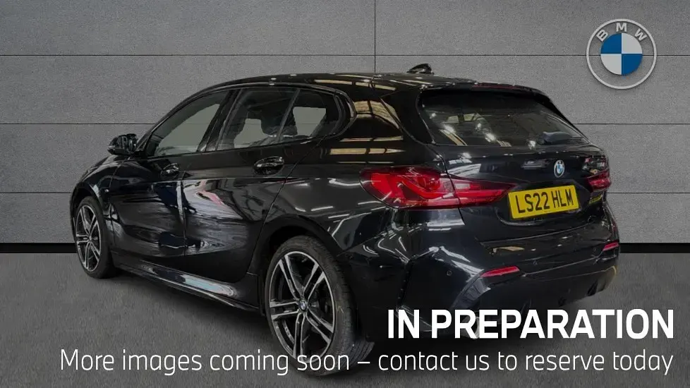 Used BMW 118 M Sport 136 HP (100 kW) 2022 Black Hatchback