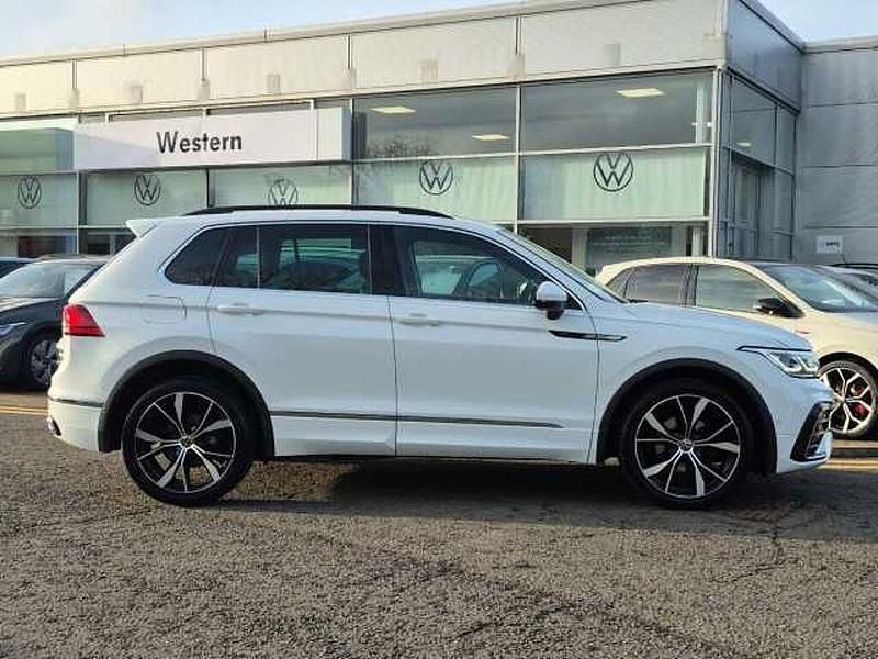 Used VW Tiguan R-line 150 HP (110 kW) 2021 White SUV