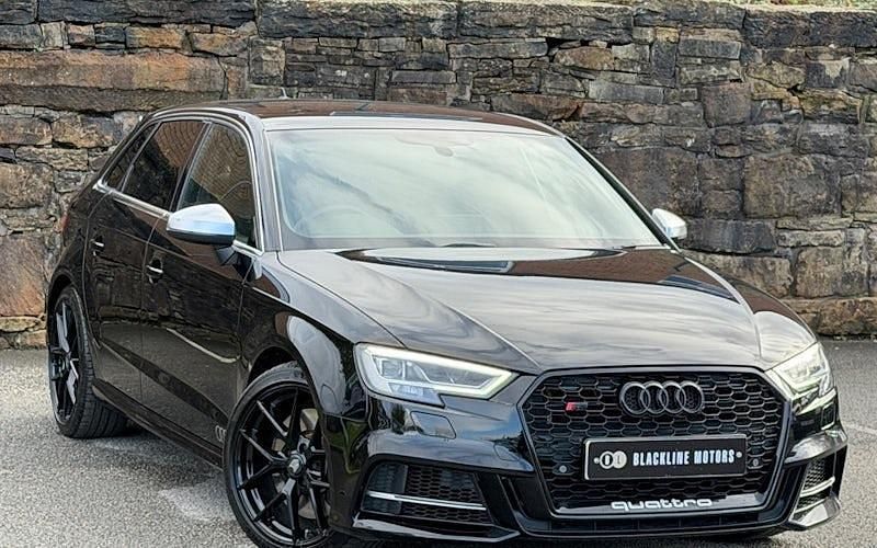 Black Used 2017 Audi S3 Advanced Hatchback | £16,995 (Good price) - Image 1/4