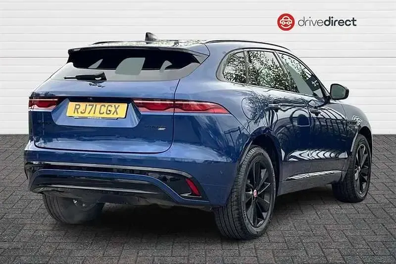 Usado Jaguar F-Pace R-Dynamic 404 HP (297 kW) 2021 Azul SUV