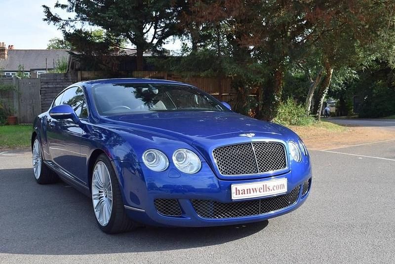 Used Bentley Continental 2010 Blue Sedan