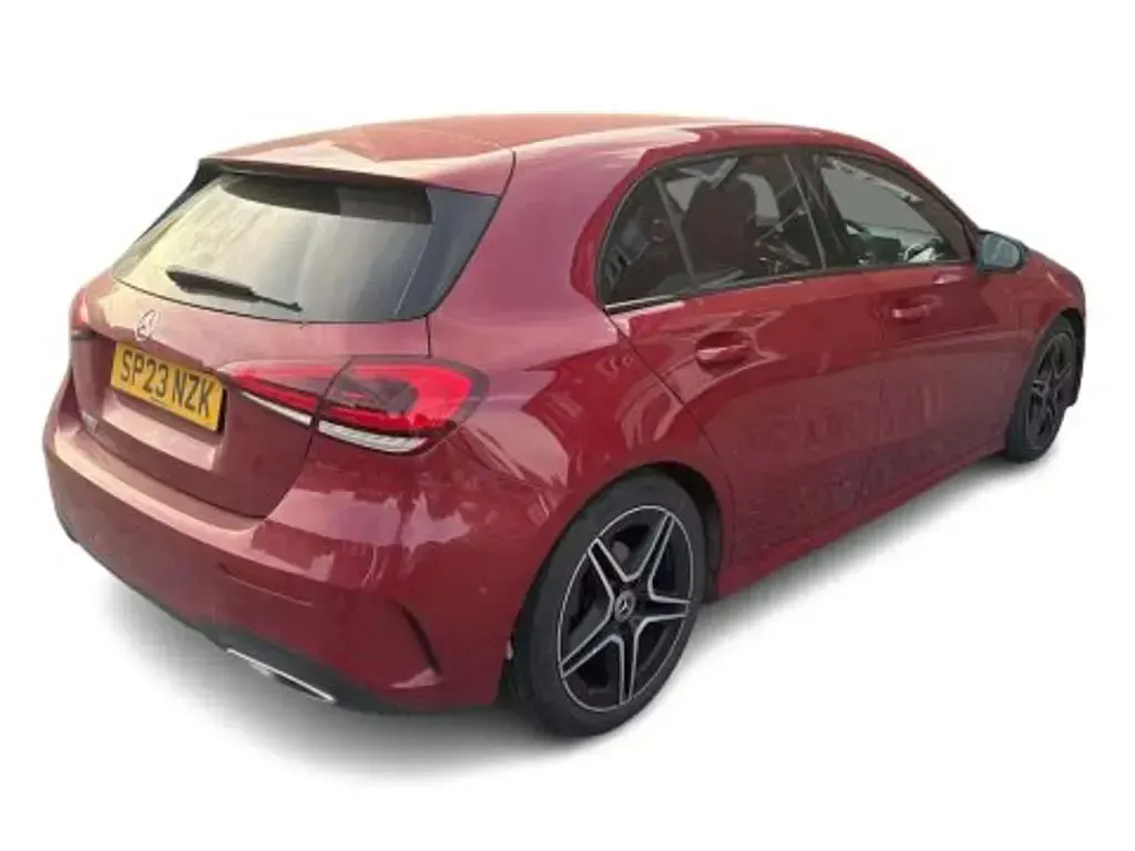 Used Mercedes A180 Executive 136 HP (100 kW) 2023 Red Hatchback