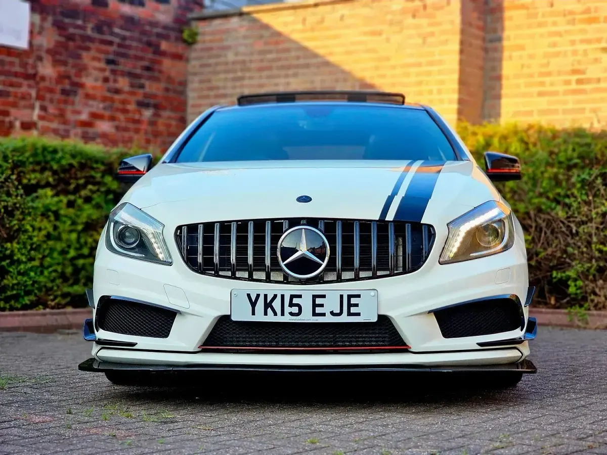 Used Mercedes A200 AMG 2015 White Hatchback