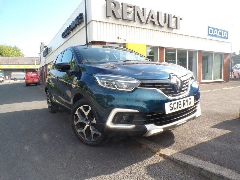 Blue Used 2018 Renault Captur GT-Line SUV | £8,995 (Fair price) - Image 1/4