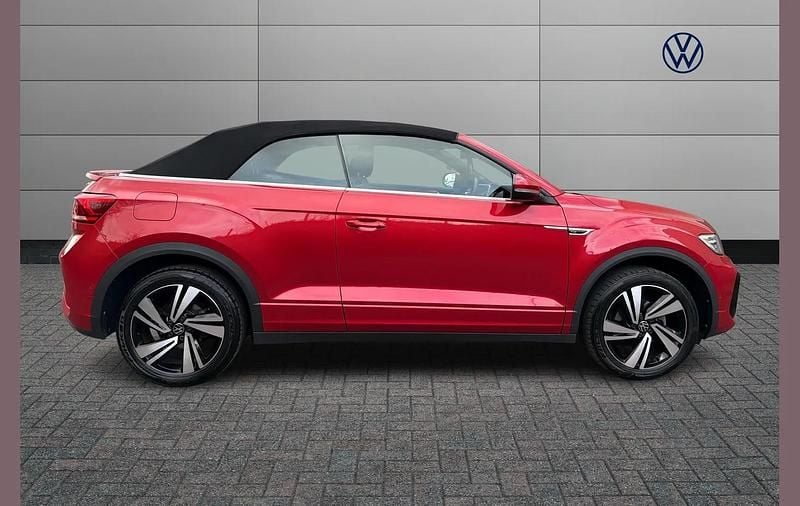 Used VW T-Roc Cabriolet R-line 147 HP (108 kW) 2022 Red Cabriolet