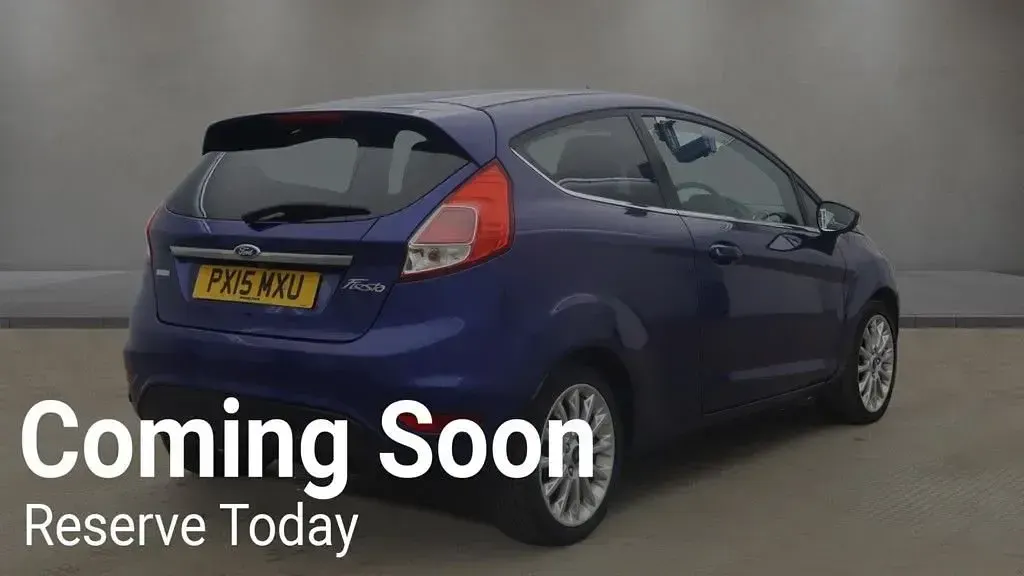 Used Ford Fiesta Titanium X 125 HP (91 kW) 2015 Blue Hatchback