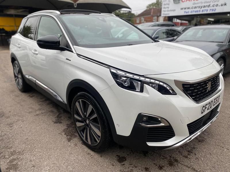 White Used 2020 Peugeot 3008 Premium Hatchback | £15,499 (Fair price) - Image 1/4