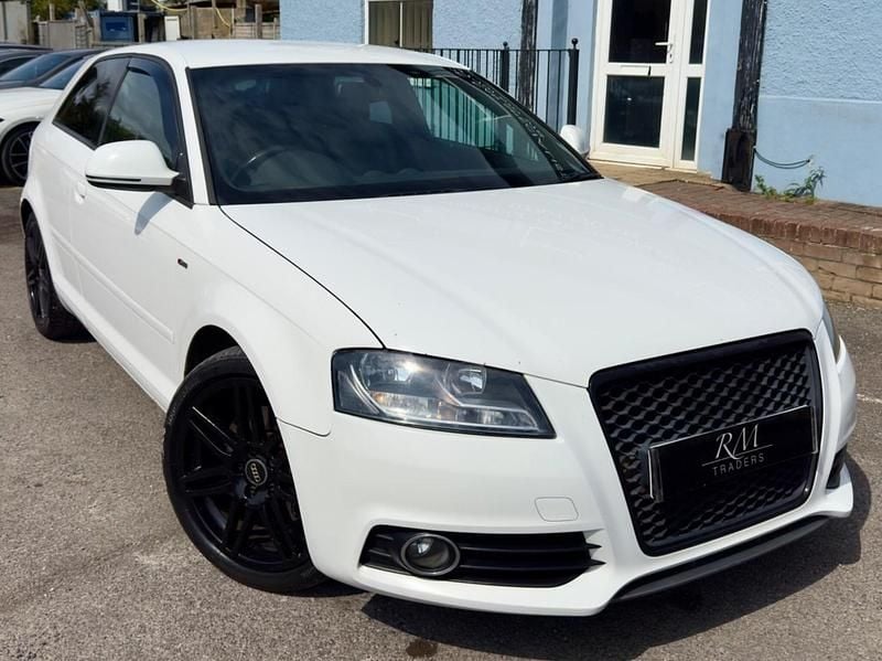 White Used 2009 Audi A3 S-Line Hatchback | £2,795 (Good price) - Image 1/4