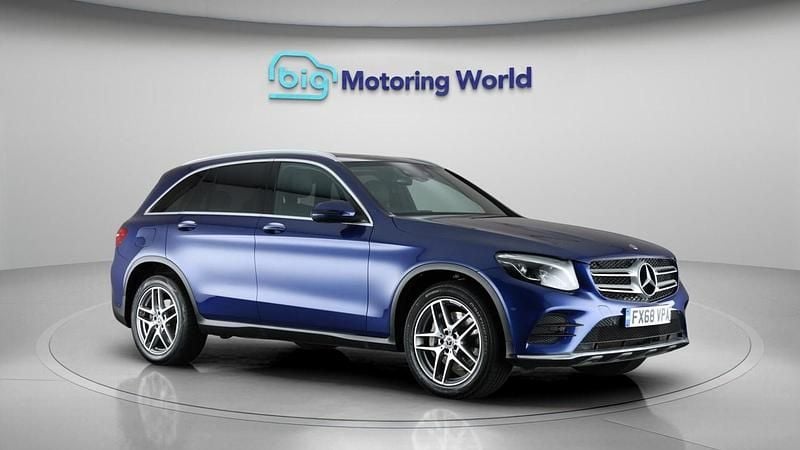 Blue Used 2018 Mercedes GLC250 AMG Line Premium Estate | £19,500 (Fair price) - Image 1/4