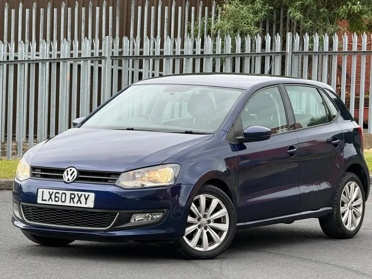 Used VW Polo SEL 85 HP (62 kW) 2010 Blue Hatchback