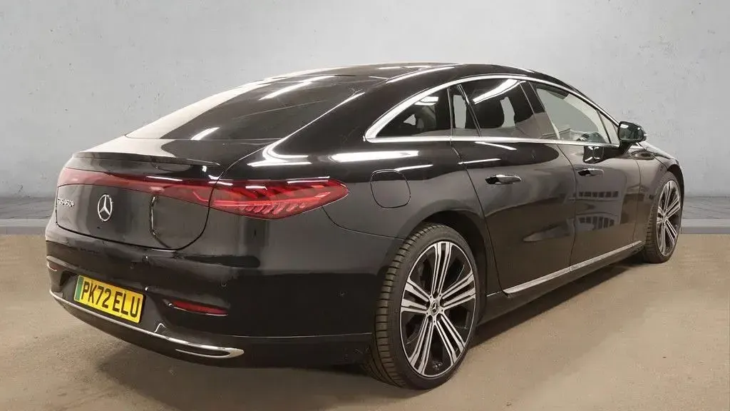 Used Mercedes EQS450+ Exclusive Luxury 244 kW (333 HP) 2022 Black Hatchback