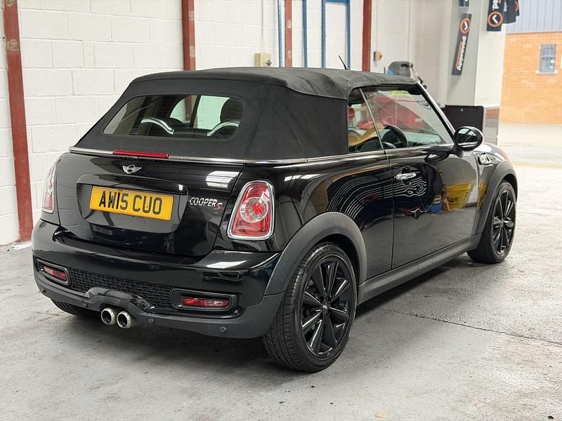 Usado Mini Cooper S Cabriolet 184 CV (135 kW) 2015 Negro Descapotable
