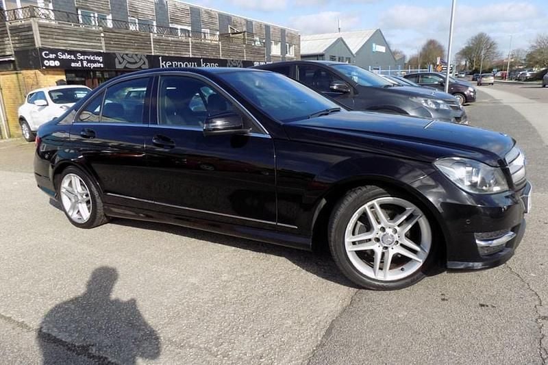 Used Mercedes C250 AMG 2013 Black Sedan